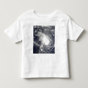 Camiseta Infantil Ciclone tropical Gael que aproxima Madagascar