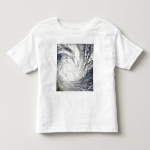 Camiseta Infantil Ciclone tropical Yasi sobre Austrália