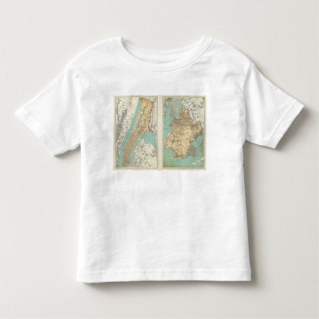 Camiseta Infantil Cidade de NY, Brooklyn (Frente)