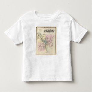 Camiseta Infantil Cidade de Oshkosh, capital de distrito do