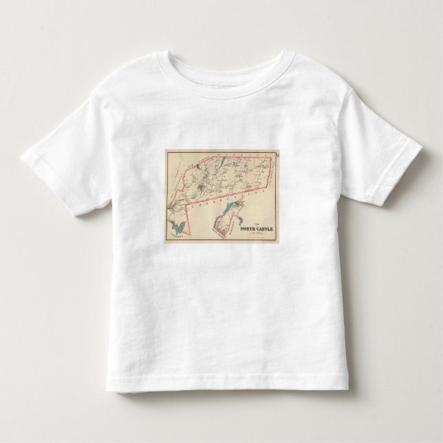 Camiseta Infantil Cidade norte do castelo (Frente)