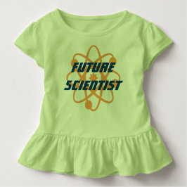 Camiseta Infantil Cientista futuro - verde
