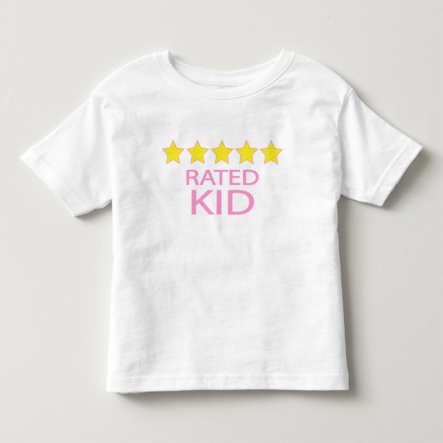 Camiseta Infantil Cinco estrelas (Frente)
