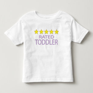 Camiseta Infantil Cinco estrelas Toddler