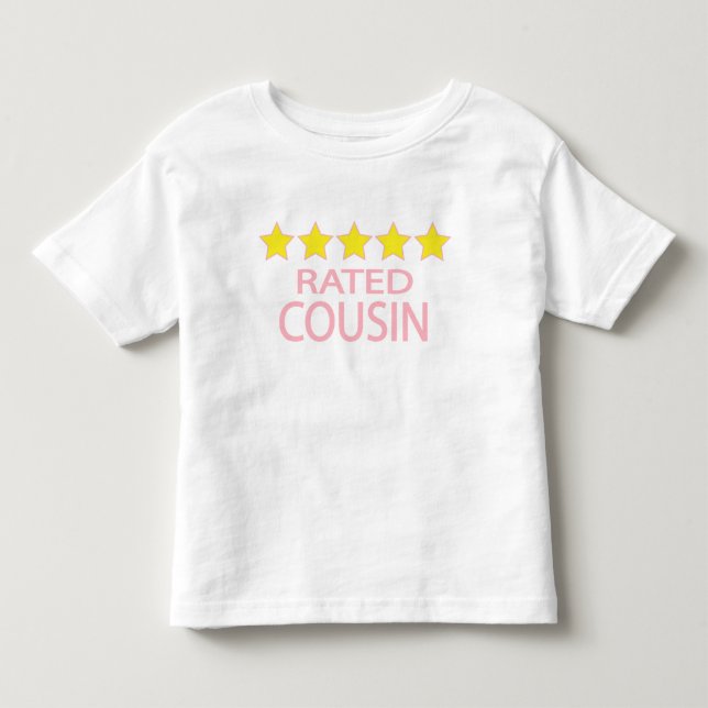Camiseta Infantil Cinco Primos Estrelas (Frente)
