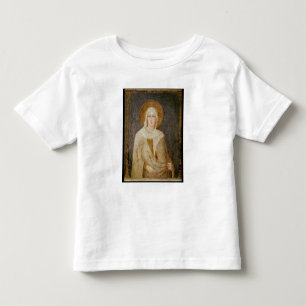 Camiseta Infantil Cinco santos, detalhe de St. Clare