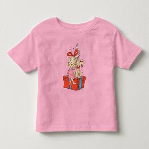 Camiseta Infantil Cindy Lou Quem e Max em um Presente