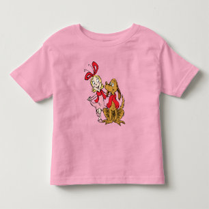 Camiseta Infantil Cindy Lou Quem e Max o Cachorro