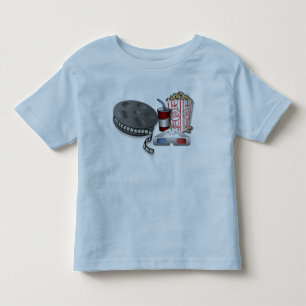 Camiseta Infantil Cinema 3D