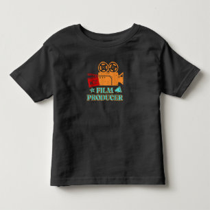 Camiseta Infantil Cinema Produtor: Diretor de Filme Ater Arts Atuand