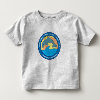 Camiseta Infantil Cinza de Luz do Logotipo Elementar Toddler Point F