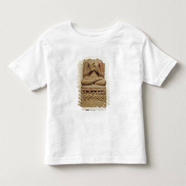 Camiseta Infantil Cinzeladura de Buddha na atitude de preaching um s (Frente)