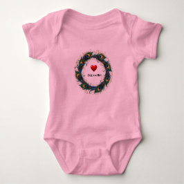 Camiseta Infantil Círculo de Pena de Pavão Sonhe G