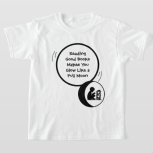 Camiseta Infantil Citação de Leitura