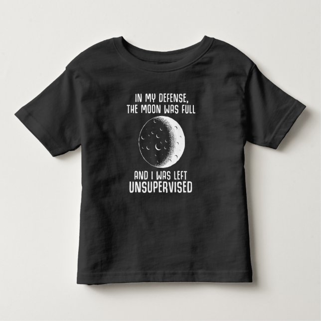 Camiseta Infantil Citação Wiccan de Bruxa Pagan de Lua (Frente)