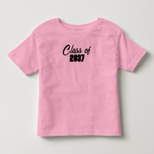 Camiseta Infantil Classe de Formando da Escola Personalizada de 2037