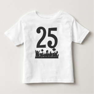 Camiseta Infantil Classe de graduação do jardim de infância