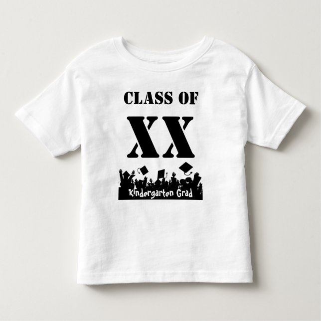 Camiseta Infantil Classe de Mudança para Formando de jardim de infân (Frente)