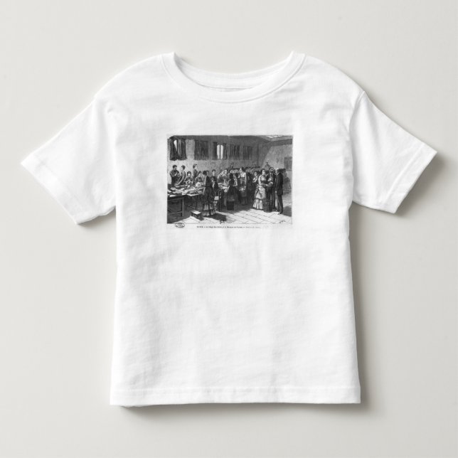 Camiseta Infantil Classificando para fora as cédulas (Frente)