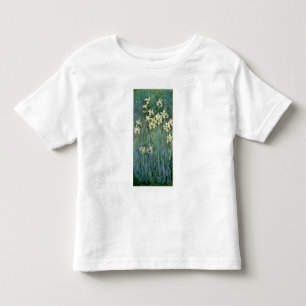 Camiseta Infantil Claude Monet as íris amarelas