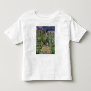 Camiseta Infantil Claude Monet Jardim do Artista em Vetheuil