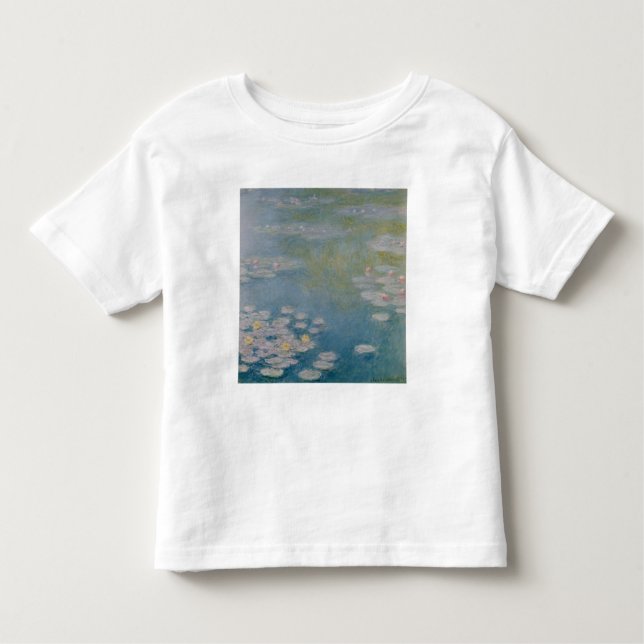 Camiseta Infantil Claude Monet | Nympheas em Giverny, 1908 (Frente)