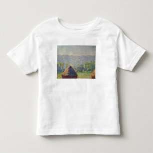 Camiseta Infantil Claude Monet o fim do verão, em Givern