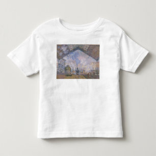 Camiseta Infantil Claude Monet  The Gare Rua Lazare, 1877
