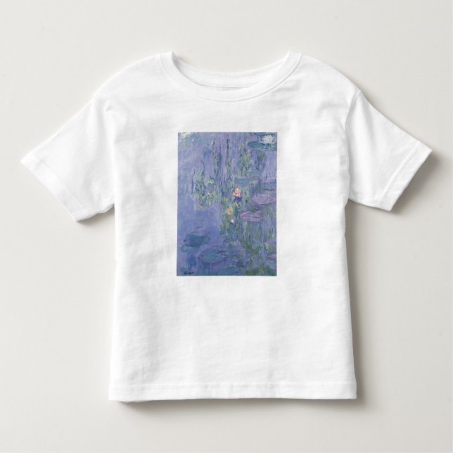 Camiseta Infantil Claude Monet | Waterlilies (Frente)