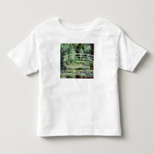 Camiseta Infantil Claude Monet   Waterlilies branco, 1899