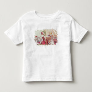 Camiseta Infantil Cleros que saem da igreja após a venda