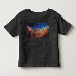 Camiseta Infantil Clipes Cósmicos Carina Nebula Space Telescope