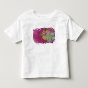 Camiseta Infantil Close-up do estame da flor de Hibisco, Hibiscus