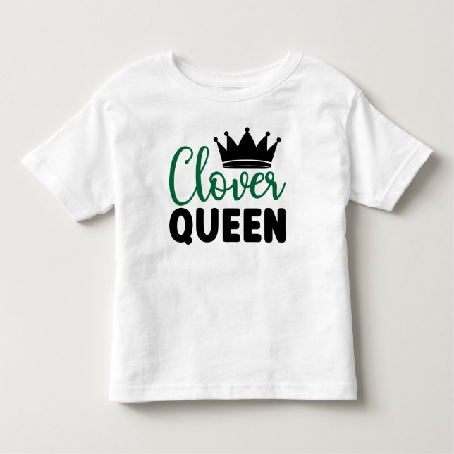 Camiseta Infantil Clover Queen Charm Design- 60278 (Frente)