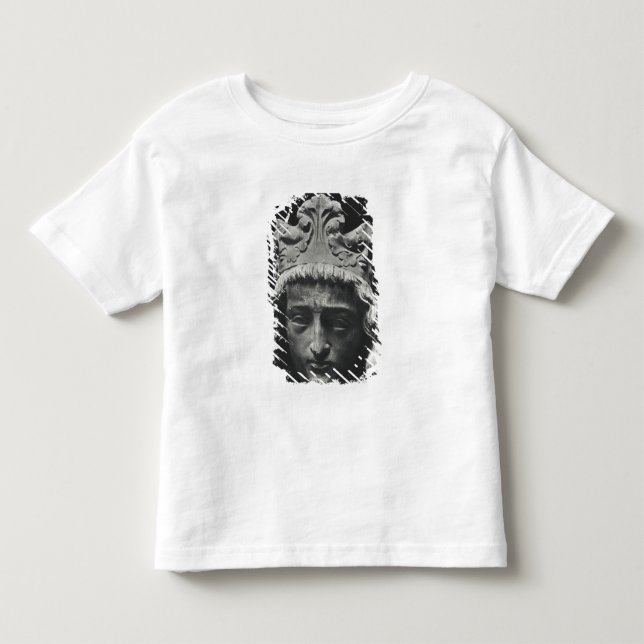 Camiseta Infantil Clovis II, Merovingian Frankish (Frente)