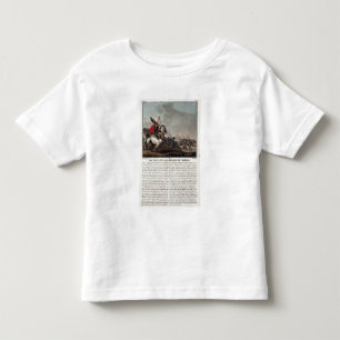 Camiseta Infantil Clovis mim (c.466-511) na batalha de Tolbiac, 496