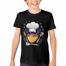 Camiseta infantil clube de culinária de padaria Ju