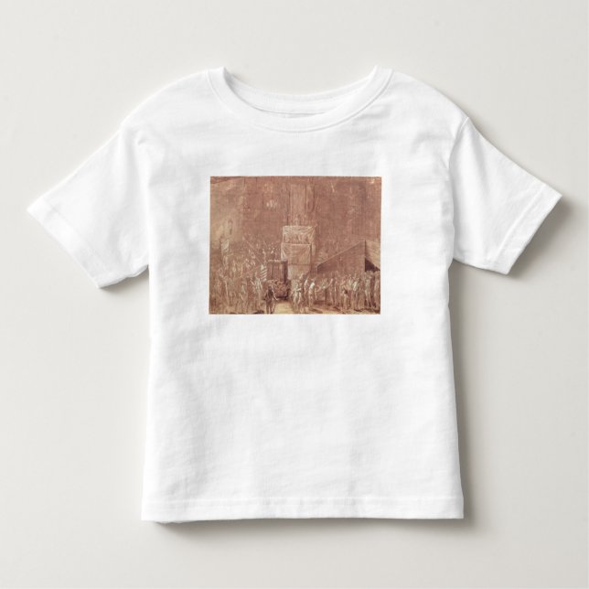 Camiseta Infantil Clube de Jacobin durante a revolução (Frente)