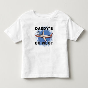 Camiseta Infantil Co-Piloto Bebê - Co-Piloto do Papai
