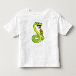 Camiseta Infantil Cobra com frango