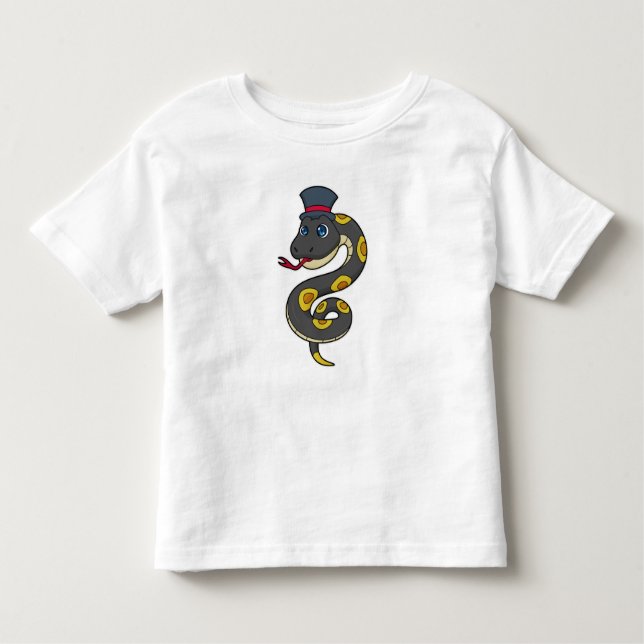 Camiseta Infantil Cobra com Hat (Frente)