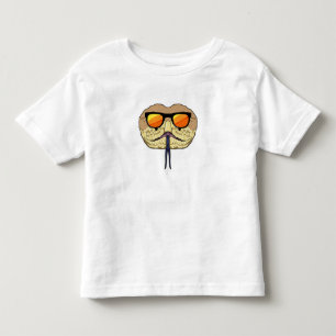 Camiseta Infantil Cobra com óculos de sol