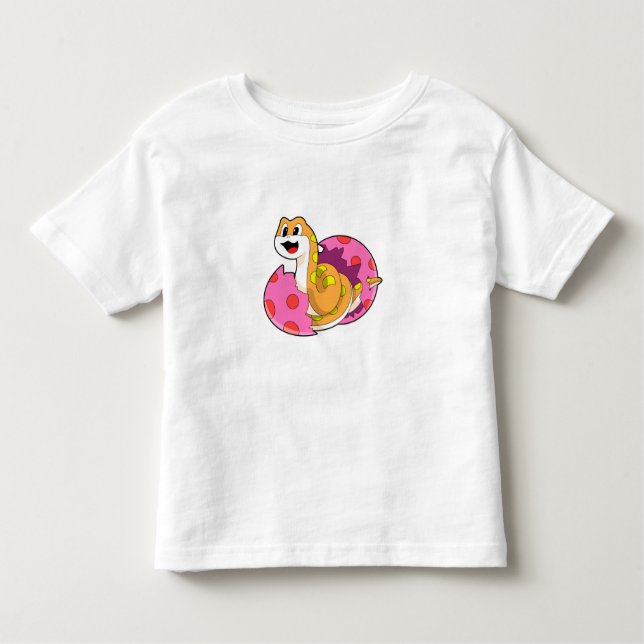 Camiseta Infantil Cobra com Ovo (Frente)