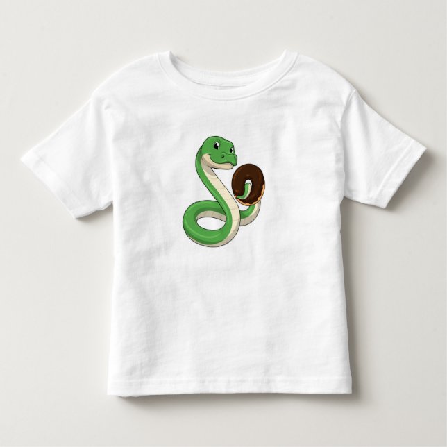 Camiseta Infantil Cobra com Rosquinha (Frente)