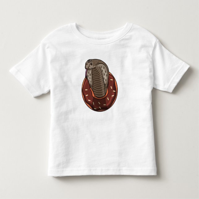 Camiseta Infantil Cobra com Rosquinha (Frente)