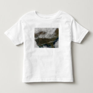 Camiseta Infantil Cobrir de neve que estica de Texas do nordeste