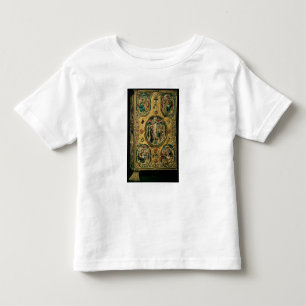Camiseta Infantil Cobrir do evangelho, ouro com repousse