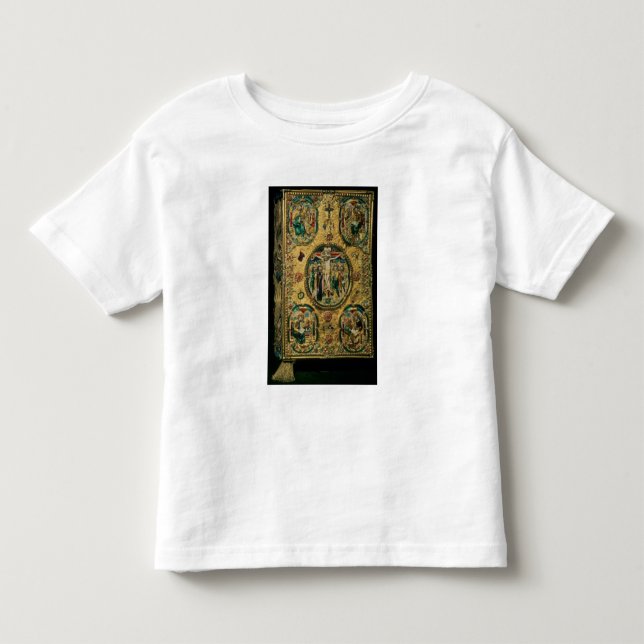 Camiseta Infantil Cobrir do evangelho, ouro com repousse (Frente)