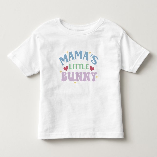 Camiseta Infantil Coelhinho da Mamãe (Frente)