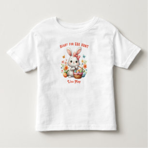 Camiseta Infantil Coelhinho de Caçador de Ovos da Páscoa fofa person
